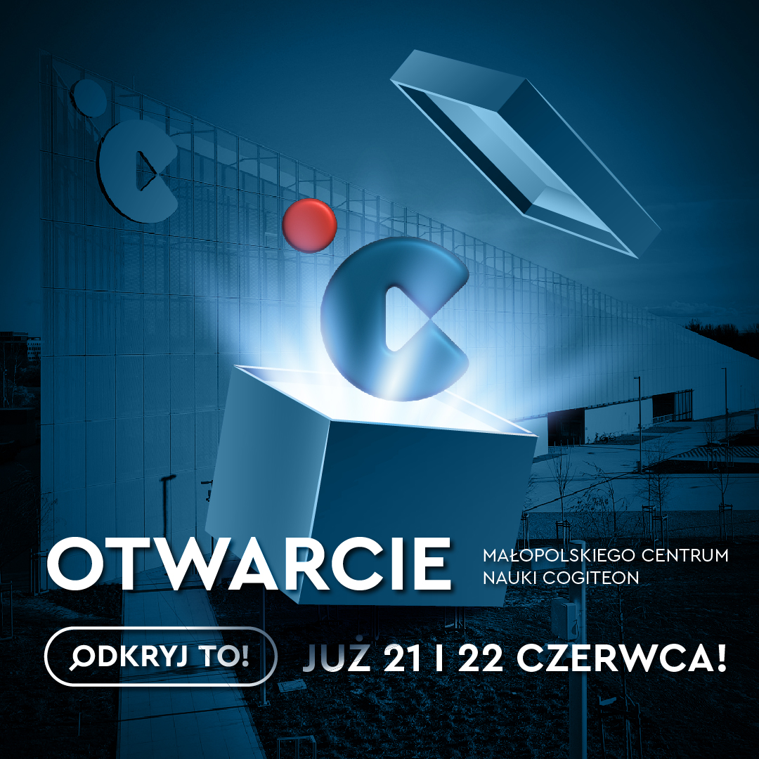 🗓️ Wiemy, że to data na którą wielu czekało. Oficjalne otwarcie Cogiteonu 21 i 22 czerwca 2024. Będą wybitni naukowcy, wyjątkowe koncerty, a w niemal najkrótszą noc roku - mapping na elewacji.