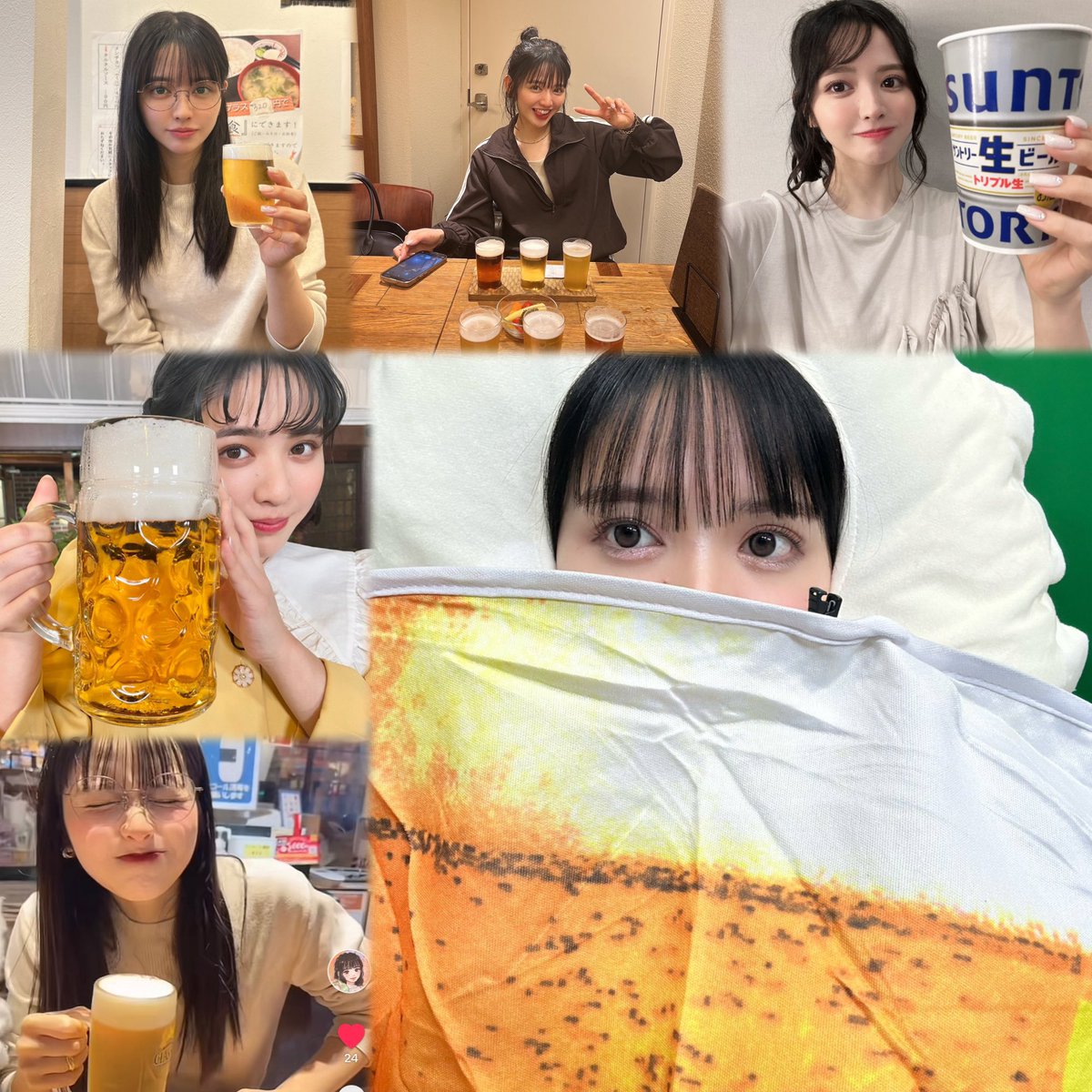 miiinnl's tweet photo. 憧れてたネムボ（？）やっとできた！
明日からこれもって
たくさん会いに行くーー！♡♡♡

／
おすずに #ビール のCM
出演依頼がきますように！！！🍺
＼

#鎮西寿々歌 #推すず https://t.co/aZgXZdmfM5