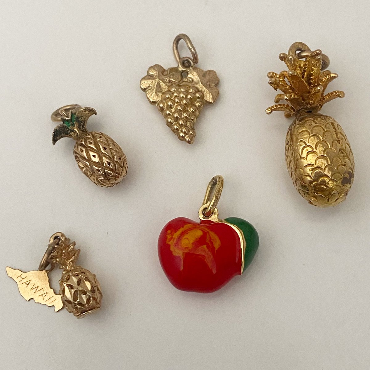 Fruit charms all for sale