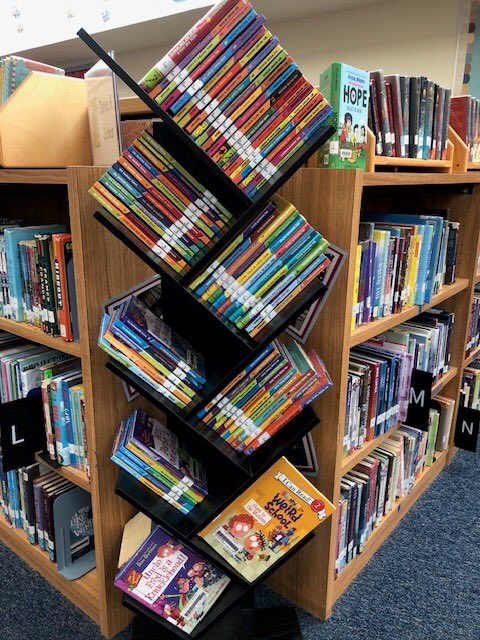 MY KINDA LIBRARY: This is Mariposa School in Tempe, Arizona.