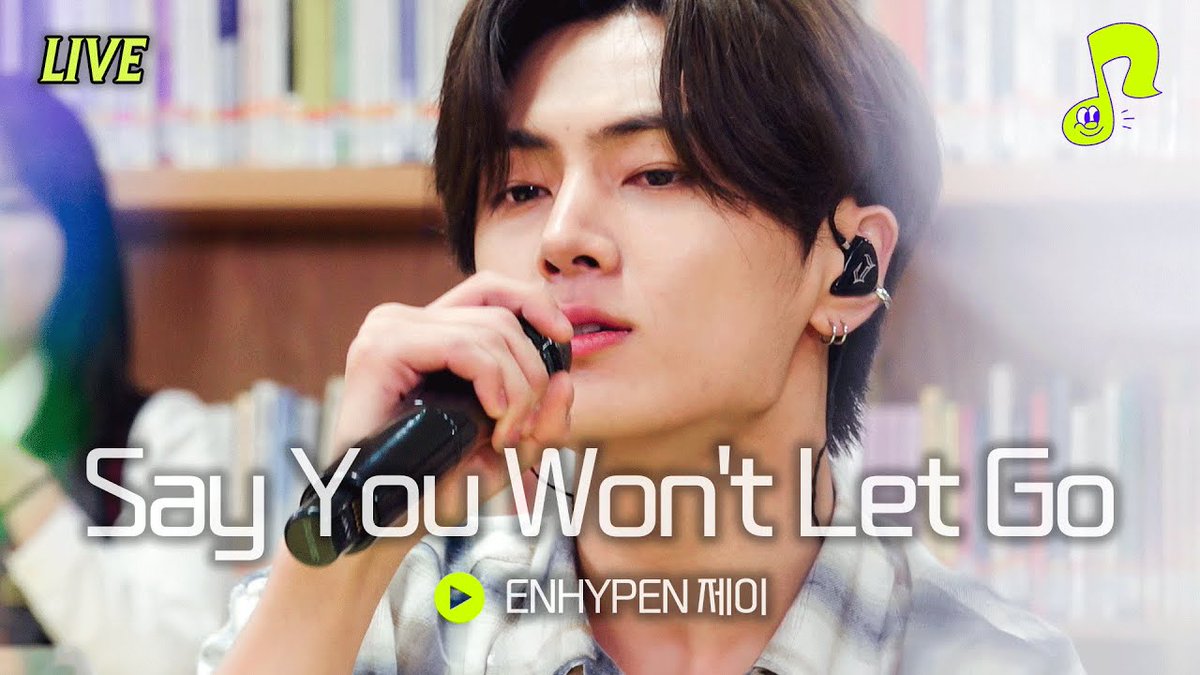 240405 | YOUTUBE 🎬

[Live] Say You Won't Let Go (James Arthur) - 엔하이픈 제이 | SSULPLAY
🔗 youtu.be/qscUBtKxxMk

    ☆ WATCH
    ☆ LIKE
    ☆ COMMENT
    ☆ SHARE

#Thursdate_with_8yearz #ENHYPEN #엔하이픈 #ENHYPEN_JAY #JAY #엔하이픈_제이 #제이 #ジェイ @ENHYPEN_members