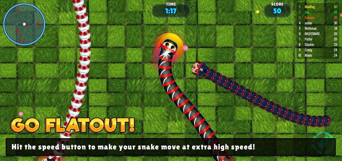 AliNwdo's tweet photo. WebGL is a bit tricky when played on Android or iPhone. Update v1.3.2 for snake warz guarantees that a webgl build works as good as a native build on mobiles! https://t.co/w5aDSYUlqg #unity3d #indiedev #indiegamedev #madewithunity #gamedev #slither_io #snake_io #worm_io #slither https://t.co/f0AcM4lQOn