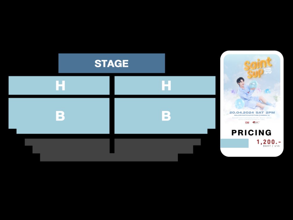 Saint Sup Birthday and Fansign Party!

🗓️ 20 เมษายน 2567
⏰ 13.00 น.เป็นต้นไป

จำหน่ายบัตร
🔗 m.thaiticketmajor.com/concert/saint-…
💵 1,200 บาททุกที่นั่ง

#Saint_sup #MingEr