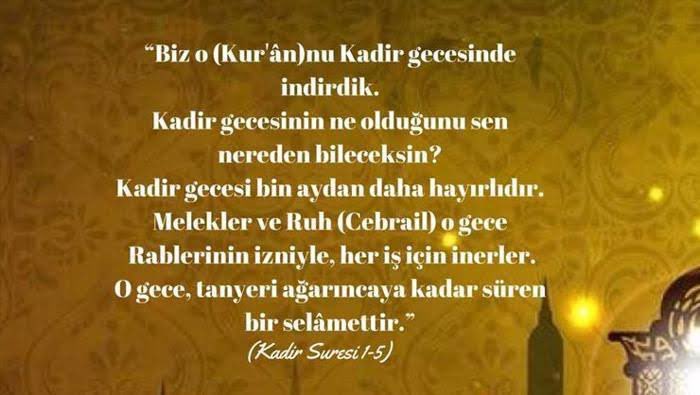 Kadir gecemiz mübârek olsun🌙🕌 #Kandil