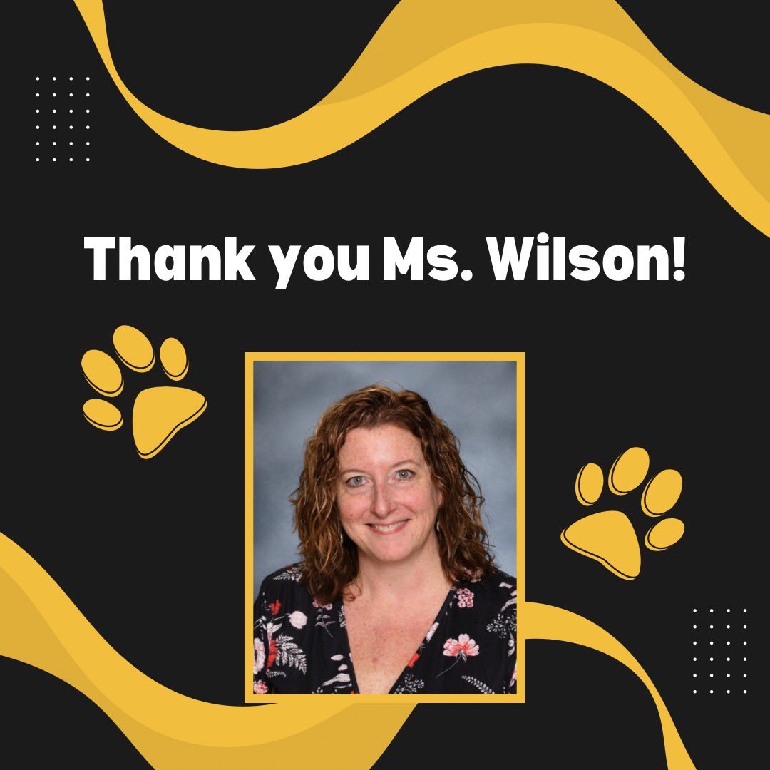 Happy Appreciation Week Mrs. Czuppon 🐯 Thank you for all that you do for us! 🖤

Happy Appreciation Week Ms. Wilson 🐯 Thank you for all that you do for us! 🖤 <a href="/OHS_Tigers/">Oakville High School</a>