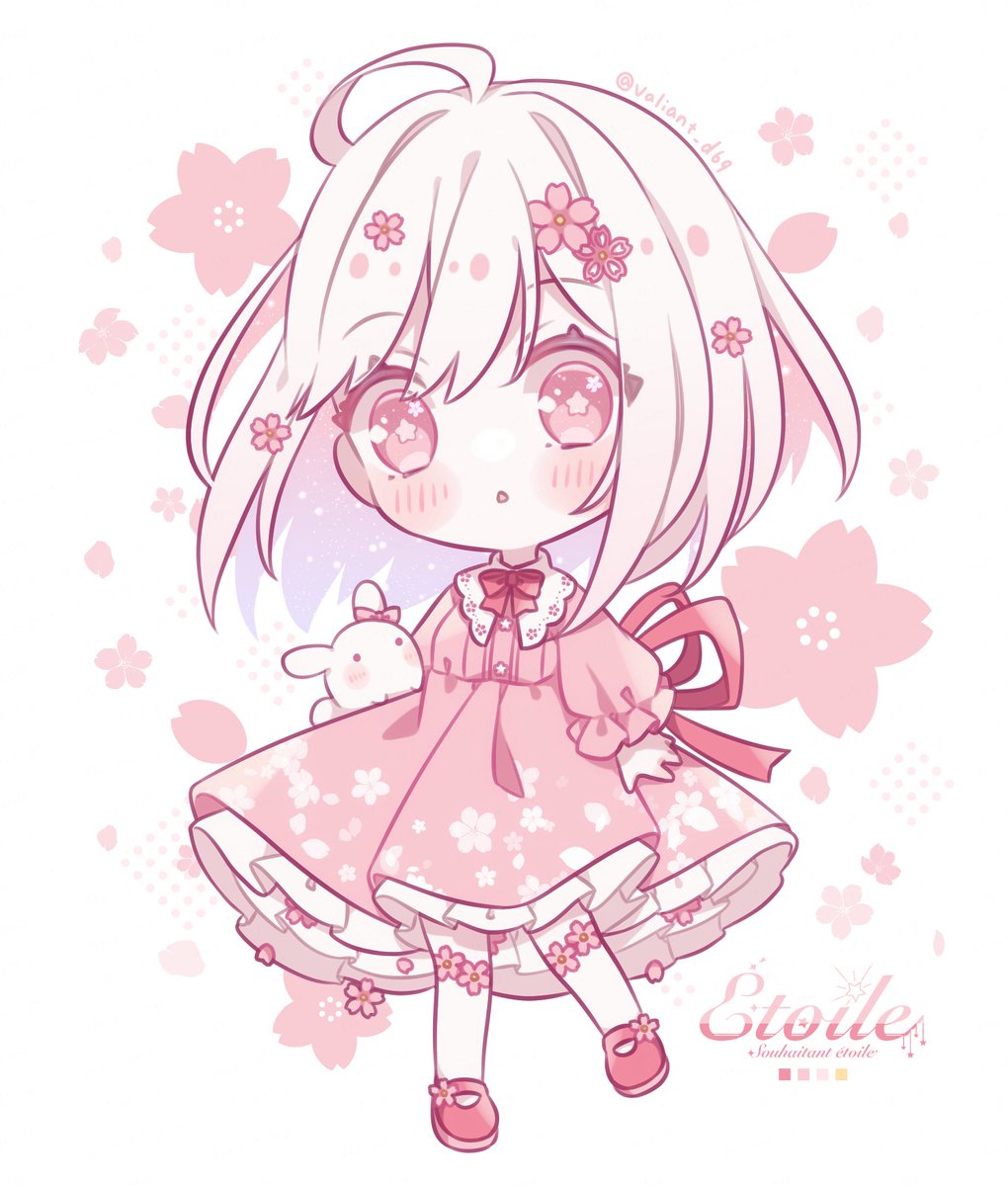 「桜エト#創作 #オリジナル #ねがいぼしのエトワール 」|葛原カズヤのイラスト