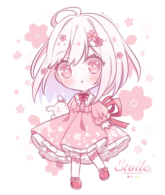 桜エト#創作 #オリジナル #ねがいぼしのエトワール 