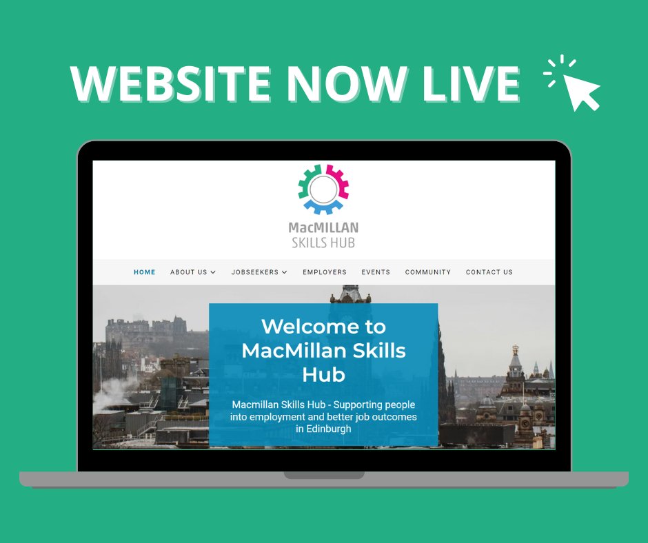 We're happy to share our new website is now live 🎉 you can check it out at macmillanskillshub.org