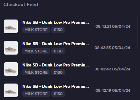 Success from blmsnkrs