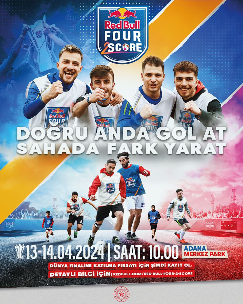 12. Uluslararası Portakal Çiçeği Karnavalı, Merkez Park’ta 13-14 Nisan 2024 tarihlerinde iki gün boyunca saat: 10.00’da başlayacak olan Red Bull Four 2 Score etkinliğine ev sahipliği yapıyor.