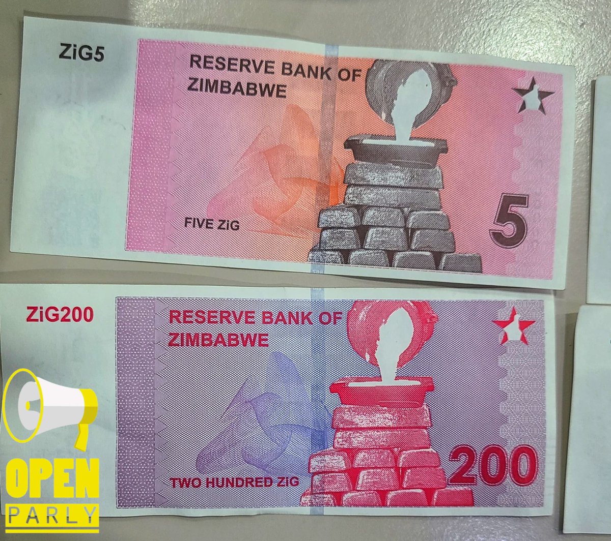 They loot your resources. And then they give you cartoon money. We are led by clowns 🤡🤡🤡 #ZIG #ZimbabweNewCurrency