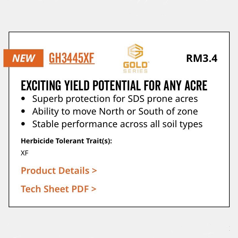 IanPlantBreeder's tweet image. My #soybean 🌱 🧬 breeding program has produced a pair of @GldnHarvest #GoldSeries XF products: #GH2925XF and #GH3445XF!