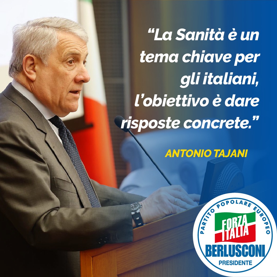 La Sanità è un tema chiave per gli italiani. Oggi abbiamo posto le basi per una proposta con risposte concrete: taglio delle liste di attesa, aumento di medici e infermieri, rafforzamento della medicina di prossimità, potenziamento sanità digitale e prevenzione più efficace.