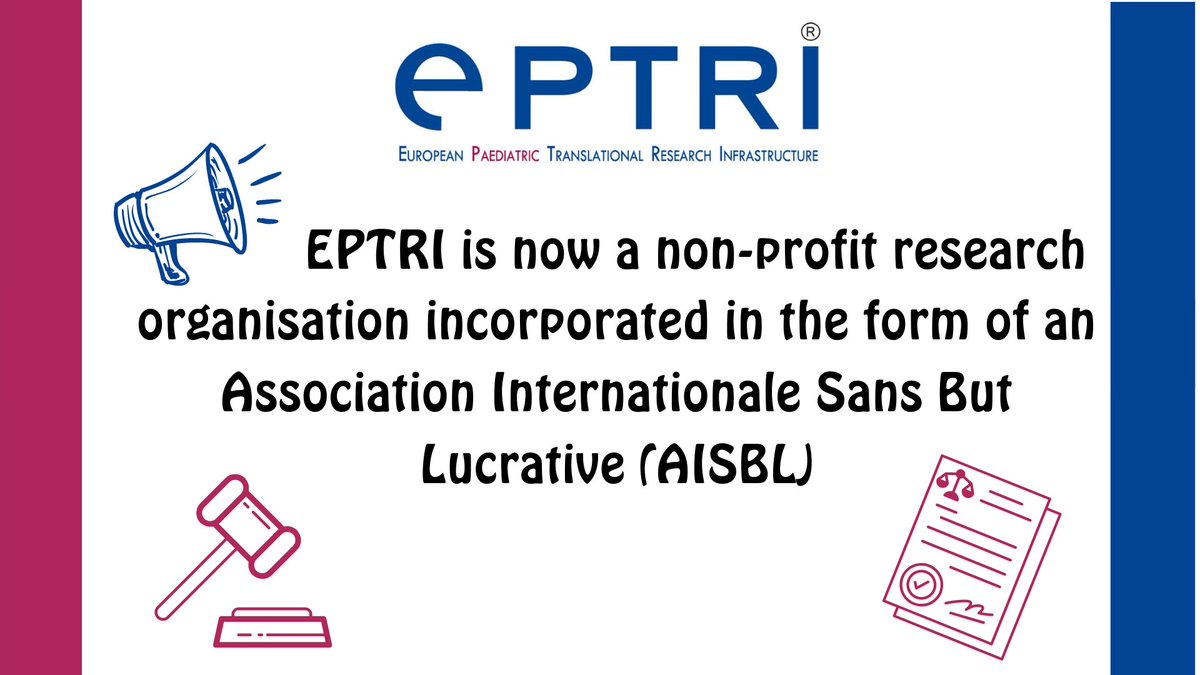 EPTRI has been established as a #nonprofit #research organization incorporated in the form of an Association International Sans But Lucrative (AISBL). 🎉 We can now apply to #funding as an independent institution. More info: eptri.eu/news/establish… #Innovation #childrenfirst