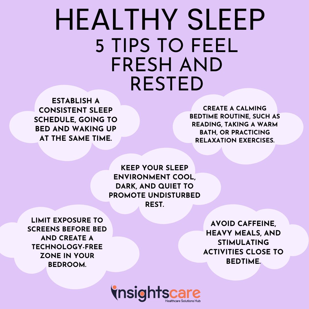 Unlock the Secret to Healthy Sleep 💤 5 Tips to Feel Fresh and Rested ✨

#SleepWell #RestfulNights #HealthyHabits #RefreshedMornings #SleepTips #WellnessJourney #GoodNightSleep #RestedAndReady #InsightsCareIndia