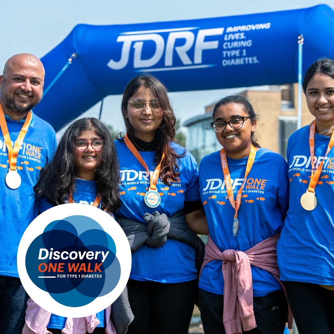 Join us in Birmingham this June for our Discovery One Walk Event! 🏅Take part in the first One Walk Birmingham around Alexander Stadium 🔬Learn about the latest type 1 research and tech 💙Get support with managing type 1 Sign up today ➡️ bit.ly/4ahOKqK #T1D #GBDoc