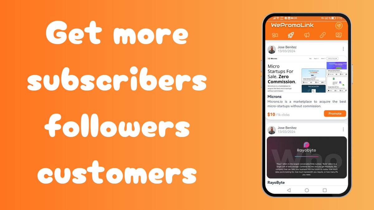 WePromoLink's tweet image. #Marketing
#MarketingTips
#SaaS
#promoti