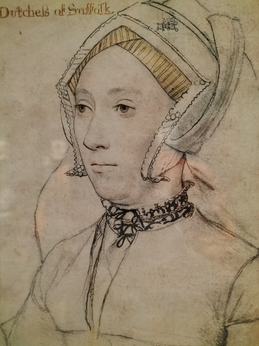 Katherine Duchess of Suffolk. Incredible 😊 #Tudors #art #Holbein