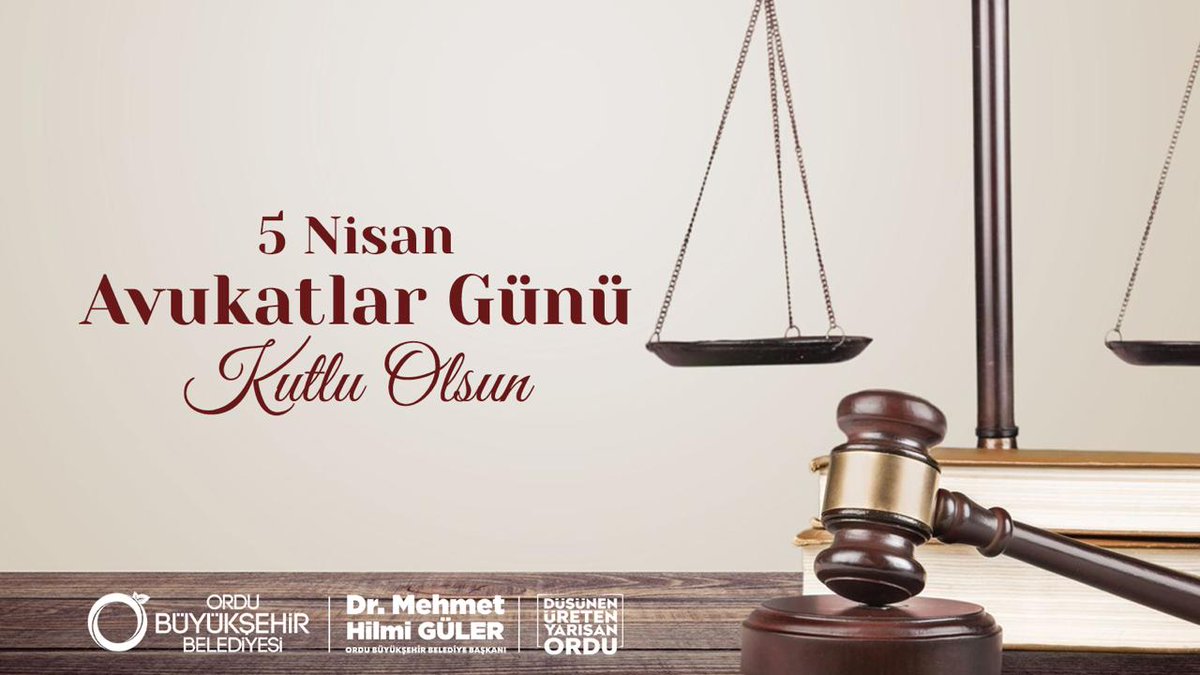 Hak ve hukukun ilkelerinden taviz vermeden mesleğini icra eden, adalet kalesini ayakta tutan değerli avukatlarımızın 5 Nisan #AvukatlarGünü'nü tebrik ediyor, çalışmalarında kolaylıklar diliyoruz.