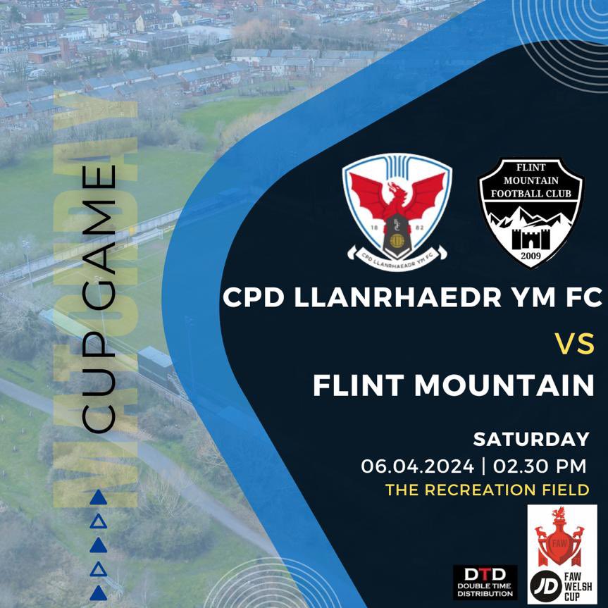 NEXT UP: Tomorrow afternoon we take a break from league action and travel to @LlanrhaeadrYMFC in the semi final of the @ArdalNorthern League Cup. Having fallen short at this stage last season, we look to progress to the final in our pursuit of silverware! #VivaLaMountain