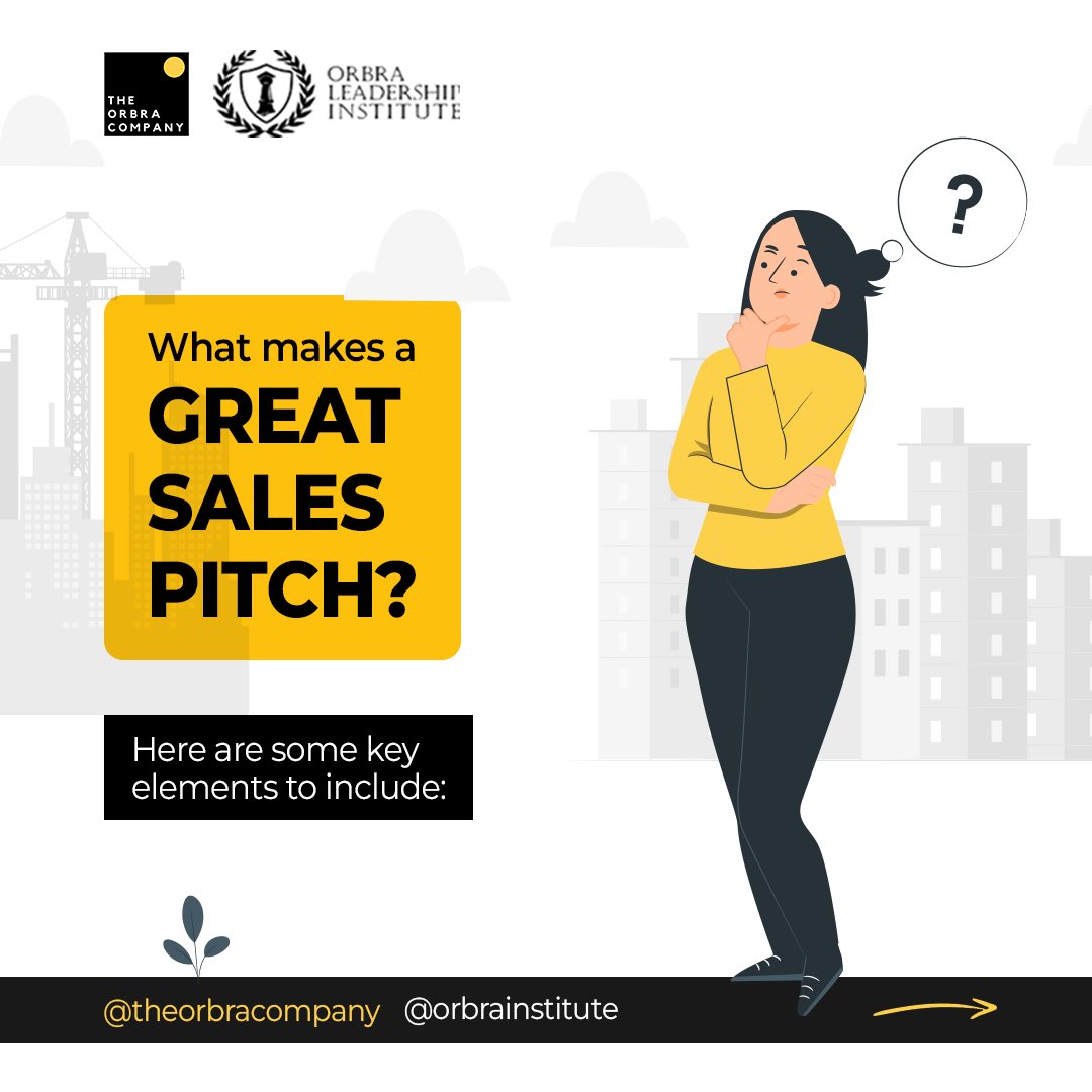 Theorbracompany's tweet image. Hey People! Here are some really insightful tips on Building a Sales Pitch.

Like and Share ⤵️

#theorbracompany #orbrainstitute #selfdevelopment #leadership #salespitch