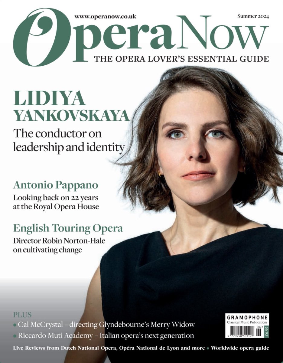 Introducing the Summer 2024 issue of Opera Now featuring the amazing conductor Lidiya Yankovskaya! Subscribe today to receive your copy: gramophone.co.uk/opera-now/news… #operanow #gramophone #lidiyayankovskaya