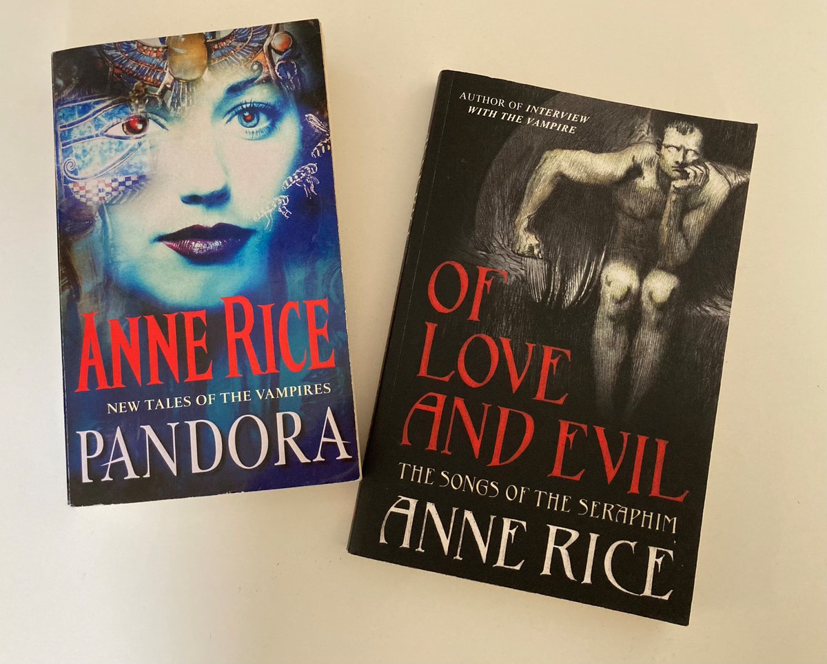 And continuing a theme - pleasing book post #AnneRice #vampires