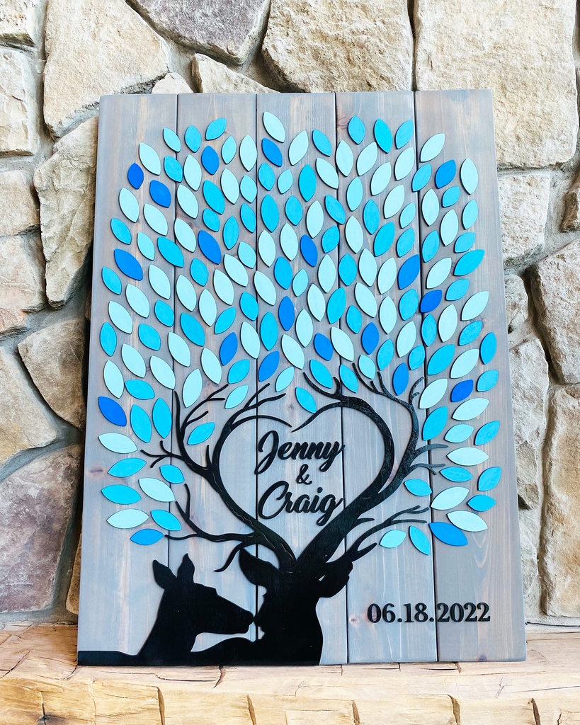 This was a custom request for a different take on our Laser Tree Guestbook Alternative
.
.
#guestbookalternative #woodguestbook #guestbook #weddingguestsignatures #buckanddoeguestbook #rusticguestbookidea #hunterguestbook #woodlandwedding #bellevillegiftstore #exclusiveinvites