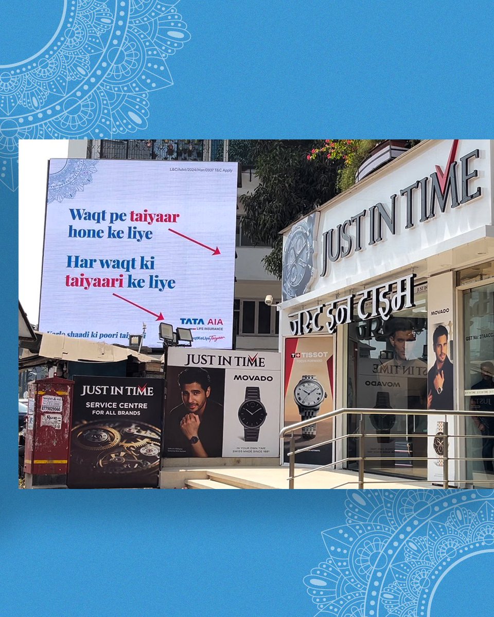 Ab shaadi ki taiyaari hogi poori! Lehenga, venue, guestlist toh zaroori hai, iske saath hi apne life-partner ka future secure karlo. 😍 Have you spotted these around the city? Let us know which one is your favorite.👇 T&C apply - bit.ly/TataAIADisclai… #TataAIA #LifeInsurance