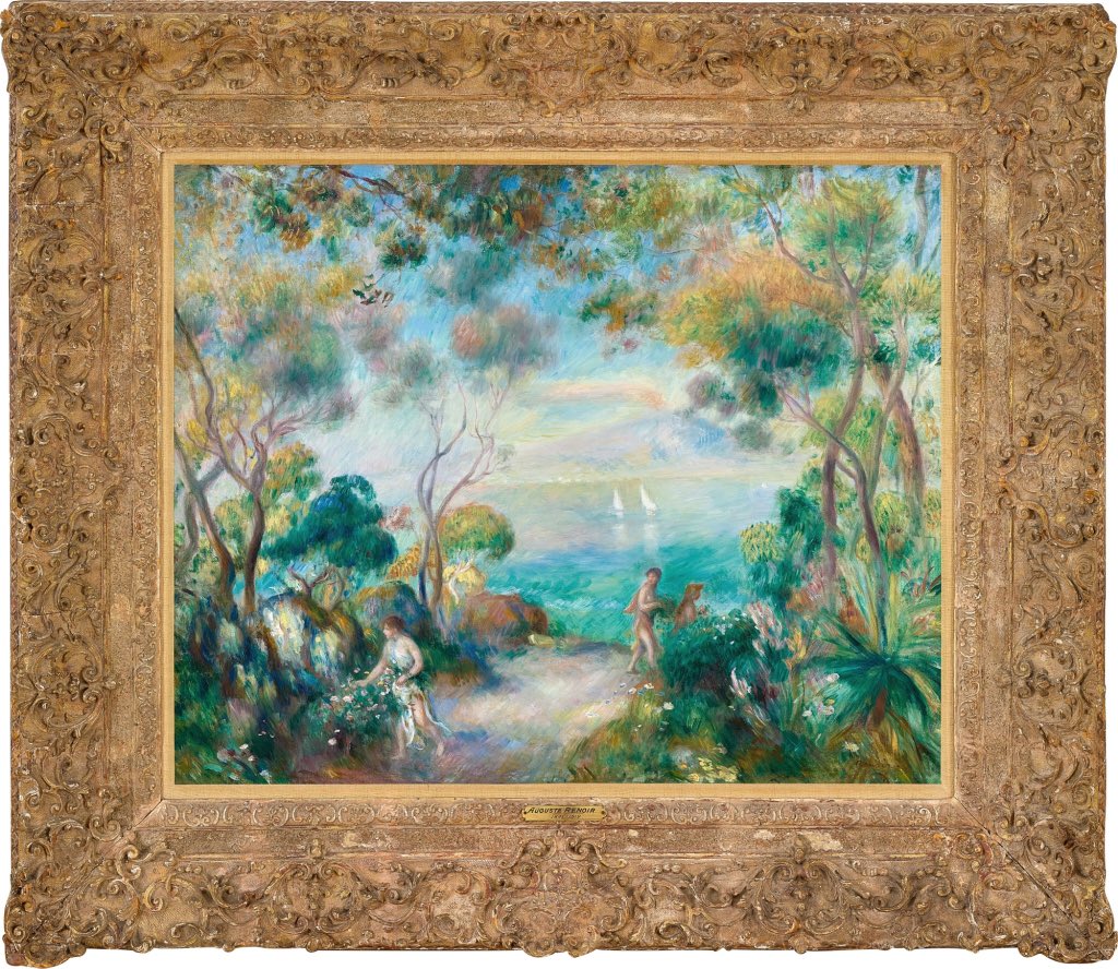 #AuctionUpdate: Pierre-Auguste Renoir’s Un Jardin à Sorrente sells for HK$24.3 million at #SothebysHongKong