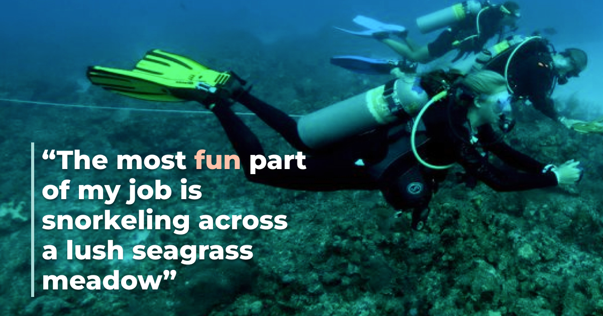 Delve deeper into the world of Marine Science with @UF_IFAS Florida Sea Grant Regional Specialized Agent Dr. Savanna Barry. 🤿 🌊 Learn more about @SeaGrantSavanna and how she serves our Nature Coast here: bit.ly/3J6eFWk