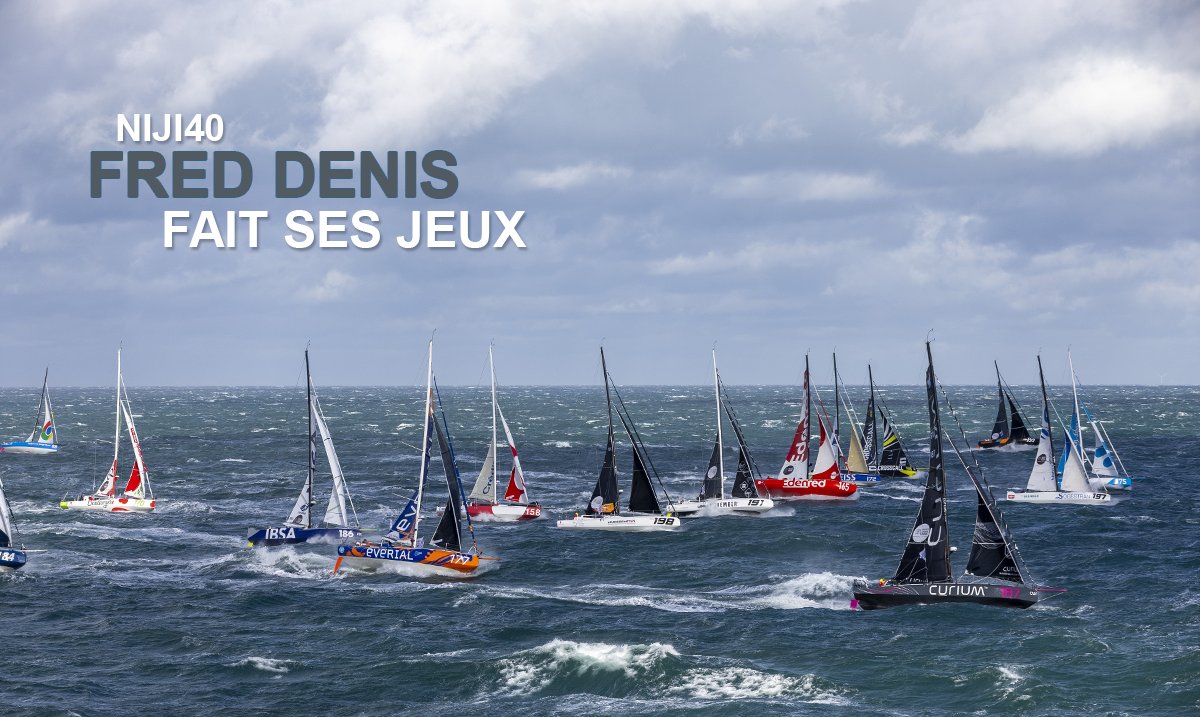 Ils seront treize #Class40, en équipages de trois, à prendre le départ de la #Niji40, nouvelle transatlantique entre Belle-Île et Marie-Galante. Fred suivra la course d’un œilattentif, afin de jauger sa prochaine concurrence 👀

Pronostics ➡️ bit.ly/Fred_Niji40

📸 JM Liot