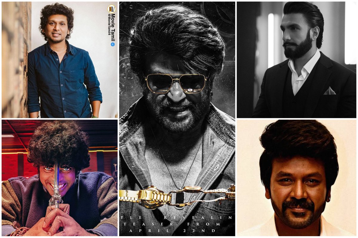 #Thalaiver171 Casting Update ✅

- #RanveerSingh - Bollywood
- #RaghavaLawrence - Kollywood
- #Sandy Master - Kollywood
- #PrithvirajSukumaran Or #Mammootty Talks Going On ✨

Hero : #Rajinikanth𓃵
Director: #lokeshkanagaraj
Production: Sunpictures
Music: #Anirudh

Thalaivar171…