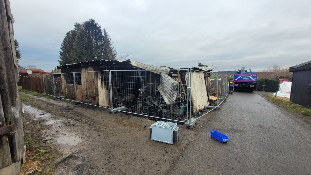 Eigentumssicherung in Trais-Horloff nach Brand dlvr.it/T56921