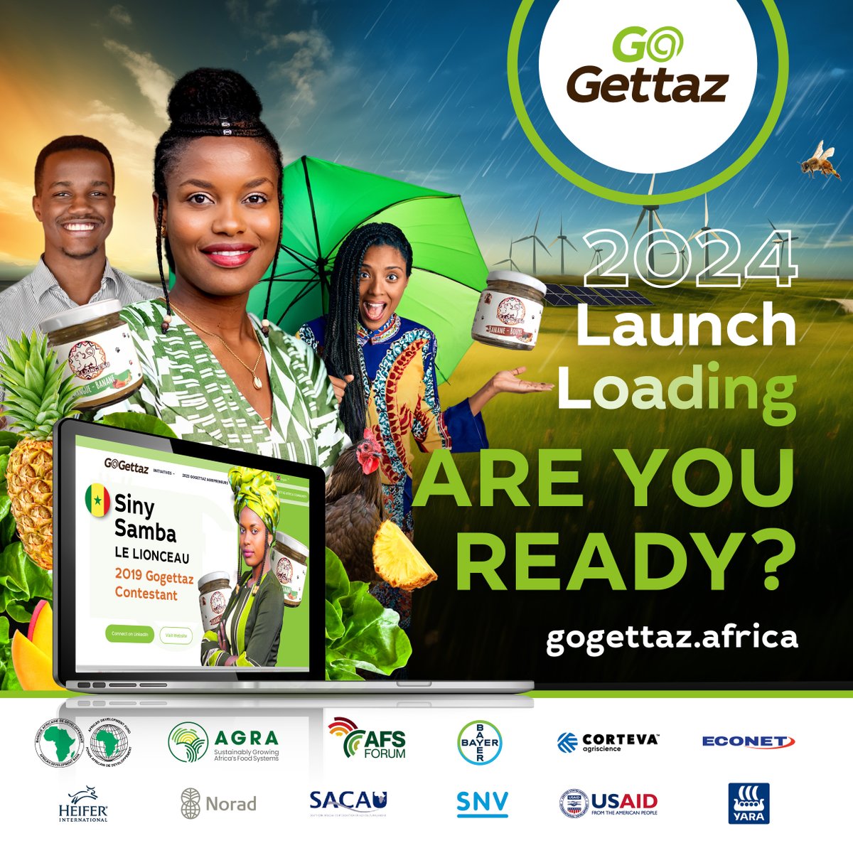 8 April 2024 🚀 Mark your calendar 📆 and get ready to take your agrifood business to the next level with the 2024 @gogettazafrica #Agripreneur Prize Competition! Follow @gogettazafrica and check out gogettaz.africa! #GrowEntrepreneurs #TransformFood #AFSForum2024