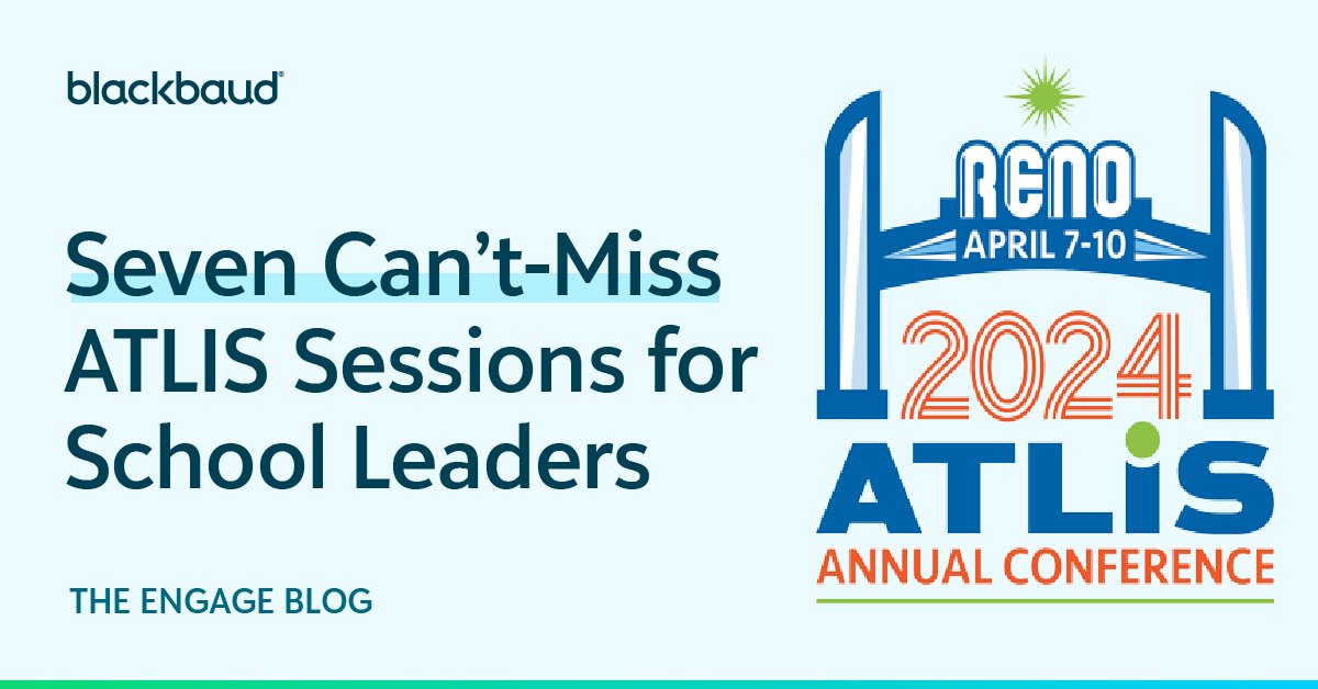 Attending #ATLIS2024? Whether you’re interested in learning about responsible AI, cybersecurity, APIs, staff empowerment, or Blackbaud software specifics, we’ve got a session for you! Learn More: blkb.co/43LLO3a