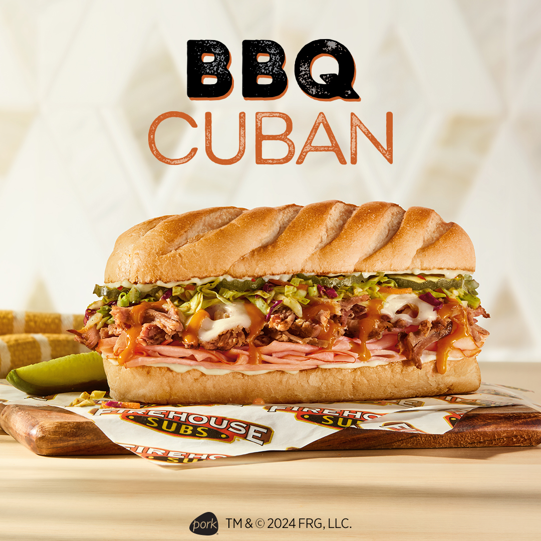 It’s BACK! 😍 After 3 years, the BBQ Cuban hits just as good as before, maybe even better… that’ll be for you to decide. 😏 #FirehouseSubs