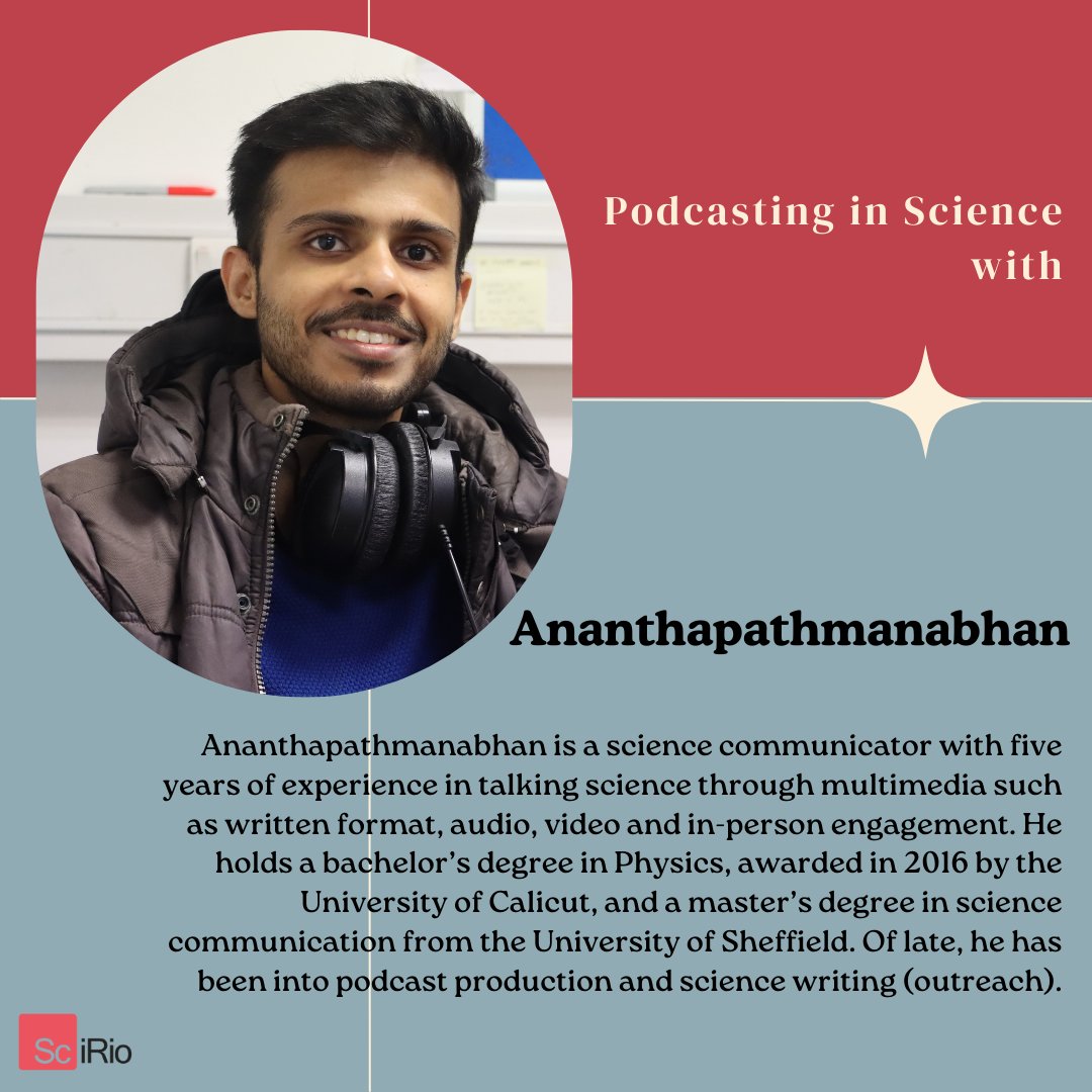 Podcasting is the newest format in town, and everyone is embracing it. Everyone seems to host one, from entrepreneurs to gamers to bakers to scientists. So…is SciRio getting on the bandwagon, you ask? Well….yes, but not exactly.