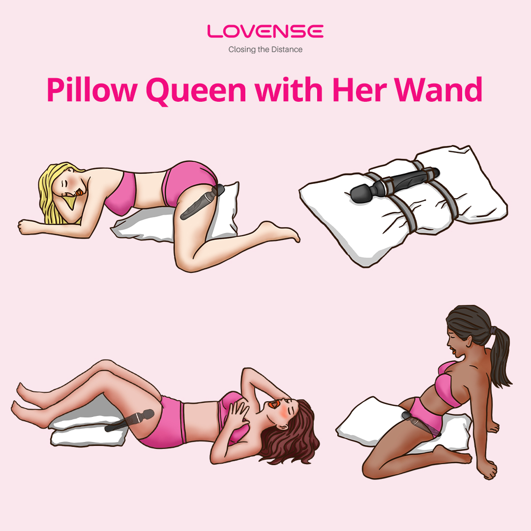Feeling horny in bed and want some sexy time? 😜 Humping a pillow together with the magic wand. Be pleasured in your favo position!👇 lovense.com/p/2CDNTX #lovense #lovenseway
