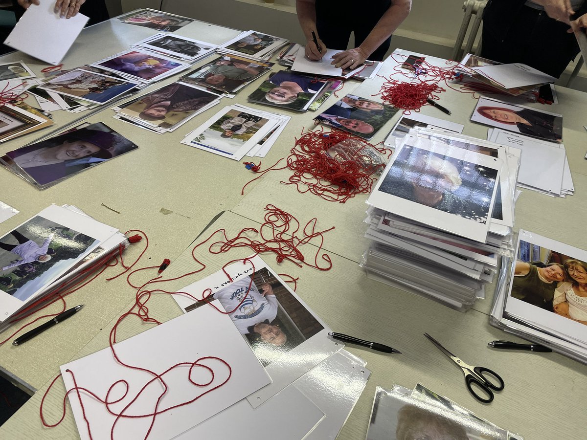 Sorting through the thousands of photos displayed at #TheNationalCovidMemorialWall last week just reminds the volunteers once again of the immensity of our loss 💔