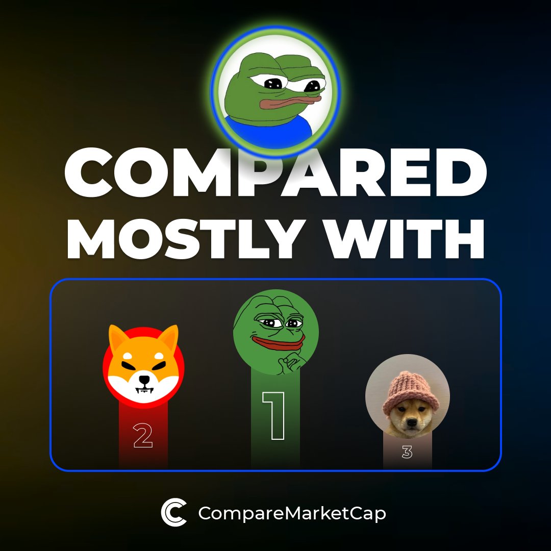 $APU (@ApusCoin) was compared mostly with these coins in the last week. 1. $PEPE 2. $SHIB 3. $WIF Visit out our recently rehauled website to check out and compare Apu Apustaja with our new tools and features: comparemarketcap.com/coin/apu-s-club