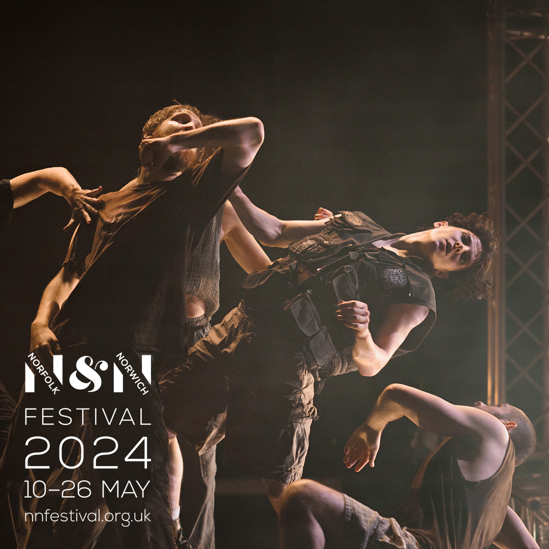 Norfolk & Norwich Festival are bringing this incredible theatre/dance performance to us for three days May 23rd, 24th and 25th. Something different for us, we're really looking forward to it! Book now 🎫 ow.ly/oMqF50R8g5S