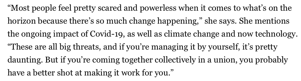 US workers are more anxious about AI’s impact on their jobs than ever before - so let’s take that feeling and use it to build a groundswell of organizing momentum like the tech industry has never seen. politico.com/news/magazine/…