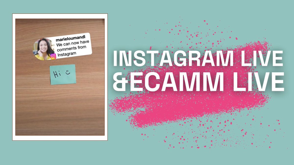 DYK that when you stream to Instagram Live with Ecamm, you can pull comments right into your show. It's easy and a great way to engage your audience. Here's @MarielouMandl with more: ecamm.com/blog/how-to-st… #instagram #instagramlive