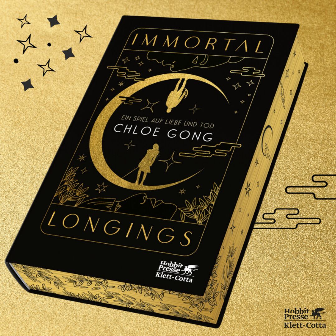 🌙 »Immortal Longings« von Chloe Gong erscheint im September bei uns! Heute zeigen wir euch schon mal den wunderschön gestalteten Farbschnitt, den ihr nur in der limitierten Erstauflage bekommt! #farbschnittreveal @thechloegong #immortallongings #preordernow