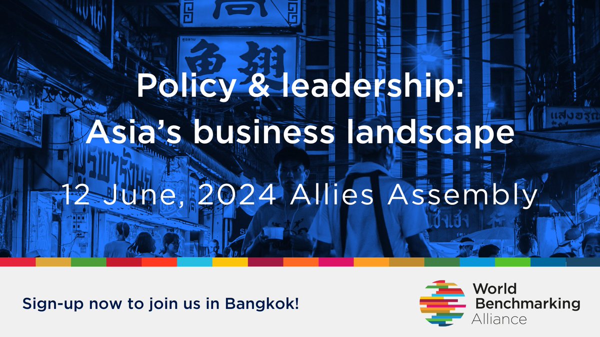 This year, for the first time, we will introduce a brand new addition to our Allies Assembly: a policy session. Join us to explore the indispensable role of governments and public policy in propelling corporate contributions towards the #SDGs in Asia: bit.ly/43Qc1Oe