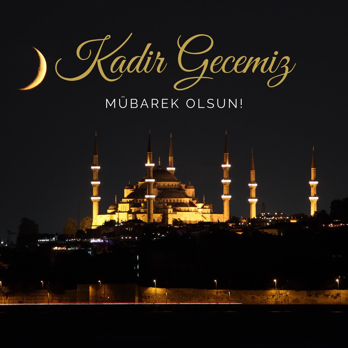 Bereketin, rahmetin, merhametin, ihlasın ve mağfiretin bollukla ihsan edildiği Kadir Gece’mizin ve Cuma’mızın mübarek olmasını temenni ediyorum.

“O gece melekler ve ruh, rablerinin izniyle her bir iş için iner dururlar.” (Kadir Suresi 4. Ayet)

#KadirGecesi #HayırlıCumalar