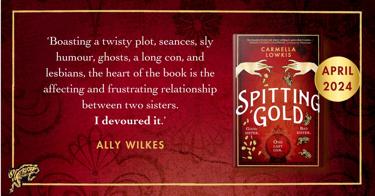 massive thanks to the brilliantly spooky @UnheimlichManvr for this lovely endorsement of #SpittingGold!