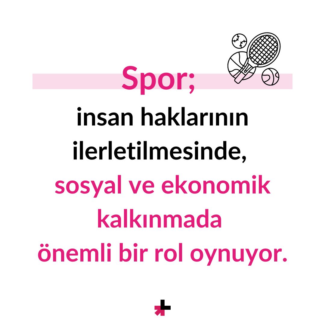 Bugün Uluslararası Kalkınma ve Barış için #SporGünü. Spor; kadın, erkek, kız ve oğlan çocuklarının yaşamında, toplumsal gelişmede önemli bir yol oynuyor. 🏋️🤼🤾⛹️‍♀️ Tüm dünyada barışı ve kalkınmayı sağlamak için sporun gücüne inanıyoruz. 🌍⚽