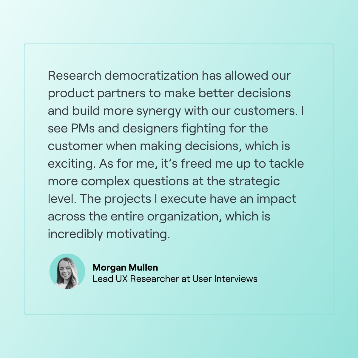 The more you learn, the stronger your decision-making becomes 💪 Discover the benefits and challenges of scaling user research and how researchers can empower organizations to gather high-quality insights. Get the Future of User Research Report: buff.ly/3vJkcPB